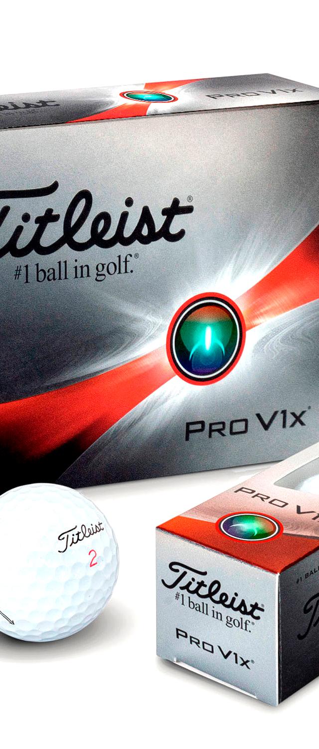 Caixa de Bola Prov1x Titleist c/12