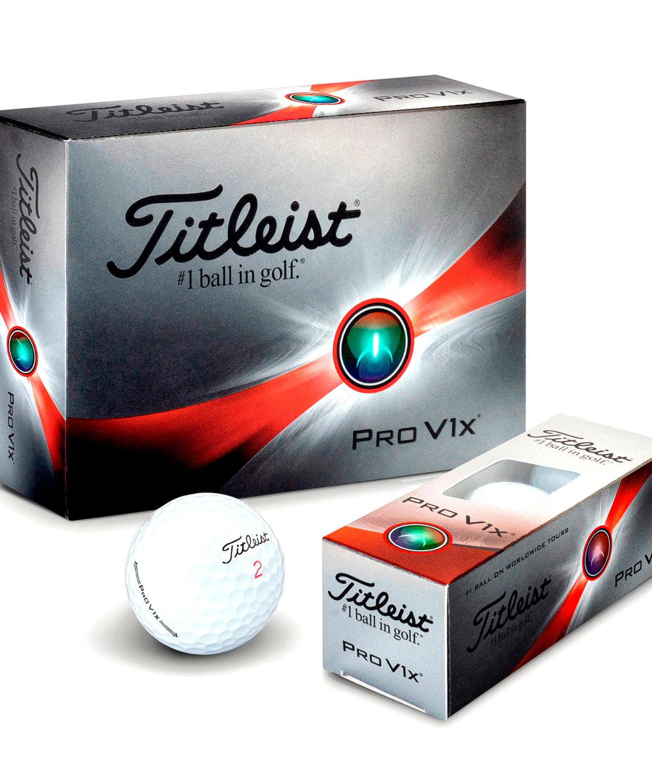 Caixa de Bola Prov1x Titleist c/12 - Imagem 1