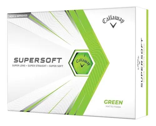 Caixa de Bola Callaway SuperSoft Verde c/12 - Imagem 1