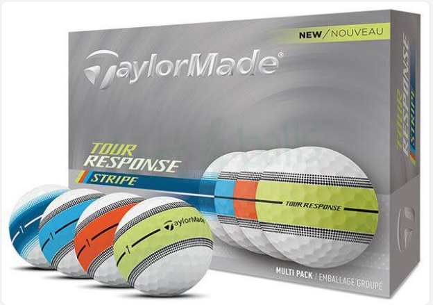 Caixa de Bola TaylorMade Tour Response Stripe c/12